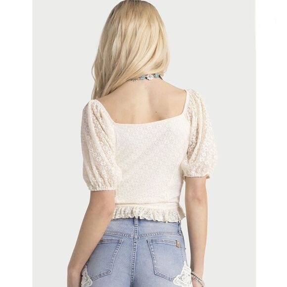 Women's Verona Lace Top Blouse Size XL - Picture 8 of 10